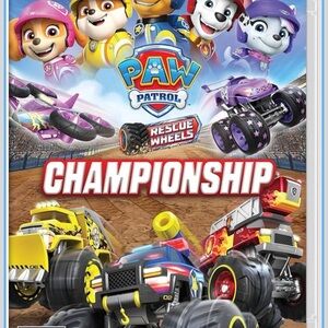 PAW Patrol Rescue Wheels: Championship - Nintendo Switch - Brand New and Sealed
